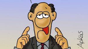 Δείτε το σκίτσο του Αρκά για την τρέλα του καιρού [photo]