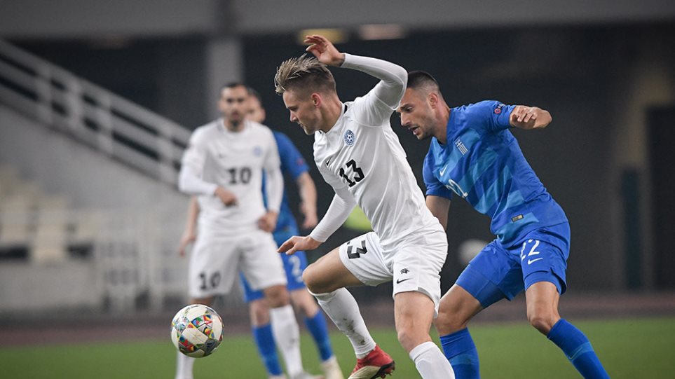 Ελλάδα-Εσθονία 0-1: Εθνική… παγωνιά