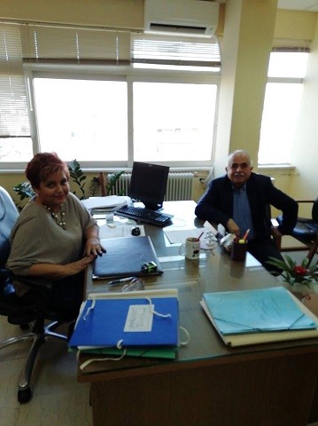 Συνάντηση Πρατσόλη με τη νέα Διευθύντρια του ΕΦΚΑ (π. ΙΚΑ) Χαλκίδας