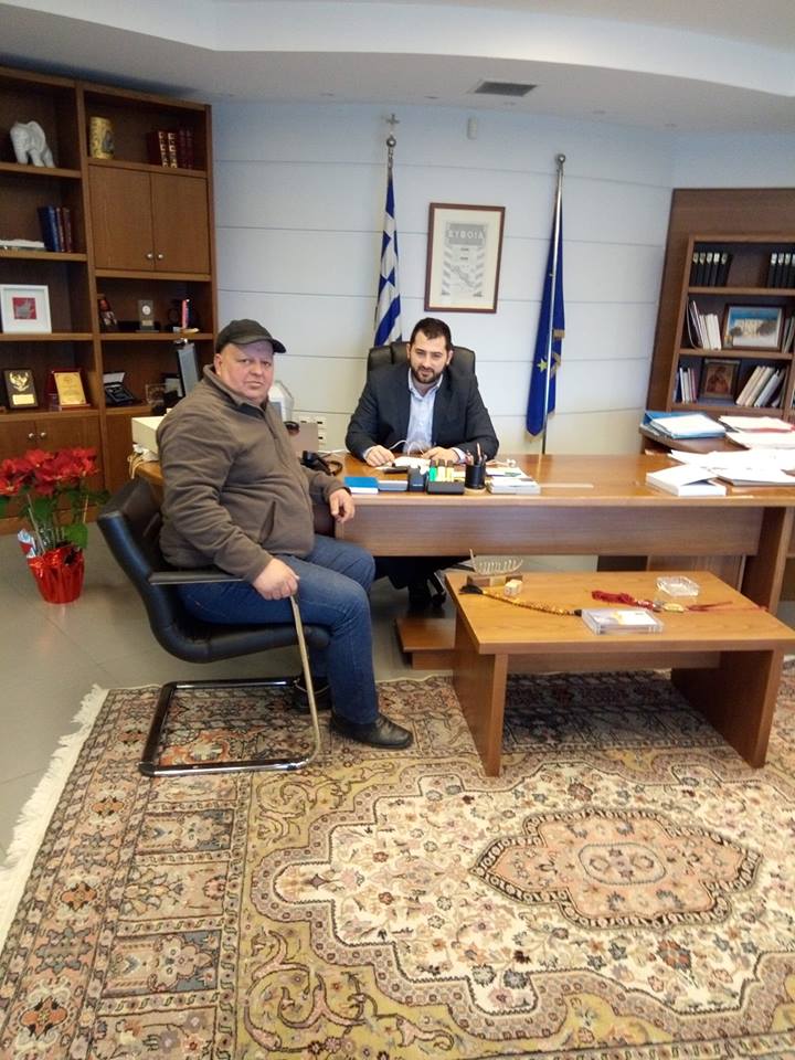 Με το Φάνη Σπανό συναντήθηκε ο υποψήφιος δημοτικός σύμβουλος Δήμος Κόρδης