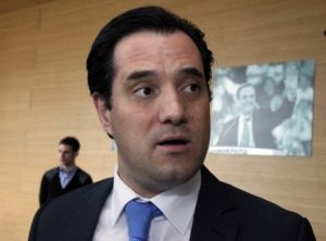 Αποκλειστικό- Ο Άδωνις Γεωργιάδης στην κοπή πίτας της ΔΗΜΤΟ Ψαχνων