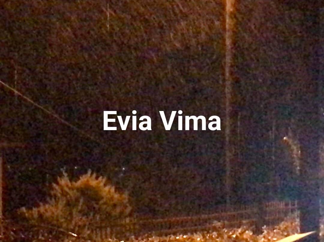 Πυκνό χιόνι πέφτει και στην Ερέτρια-Βίντεο