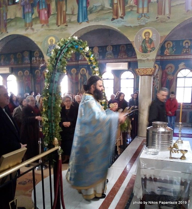 Χαλκίδα-Ο Εορτασμός των Θεοφανίων & ο Αγιασμός των Υδάτων στον Ι.Ναό του Αγ. Σπυρίδωνος στον Μπαταριά