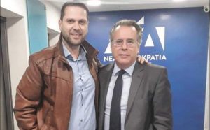 Συμμετέχει ενεργά στον Τομέα Εξωτερικής πολιτικής της ΝΔ