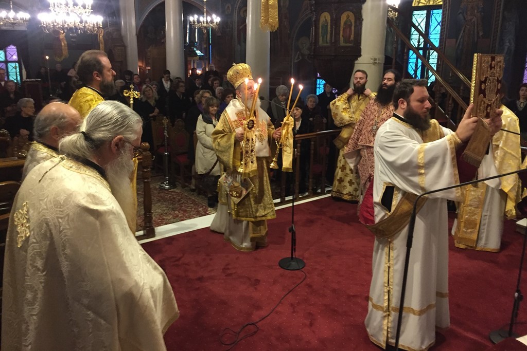 Η εορτή του Αγίου Μάρκου του Κωφού στη Χαλκίδα-Ευλογία Βασιλόπιτας Κατηχητών και Κατηχητριών