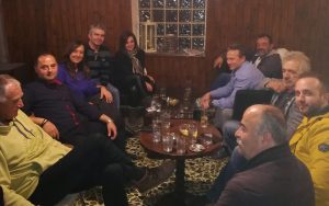 Στους Στρόπωνες μαζί με τους υποψηφίους της η Τζοβάννα