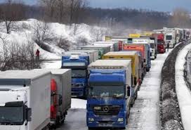 Απαγόρευση κυκλοφορίας σε φορτηγά στην Εύβοια από την Γενική Αστυνομική Δ/νση Στερεάς Ελλάδας λόγω χιονοπτώσεων