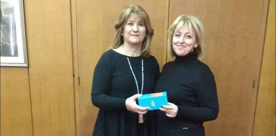 Από τους τυχερούς της βραδιάς η Σόνια Ντασίου