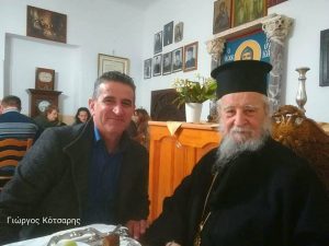 Στον εορτασμό του Οσίου Λουκά ο αντιδήμαρχος Γ. Κότσαρης