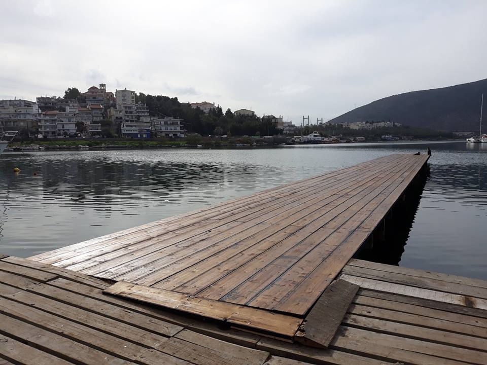 ΟΛΝΕ-Έργο αποκατάστασης προβλήτα στην περιοχή Βουρκάρι Χαλκίδας