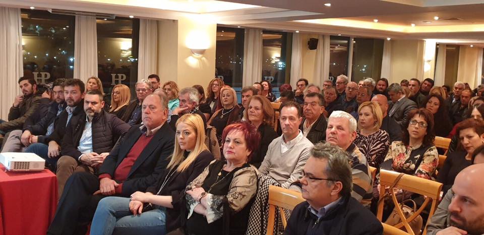 Συγκέντρωση για την ενημέρωση των υποψηφίων συμβούλων πραγματοποίησε ο Παγώνης