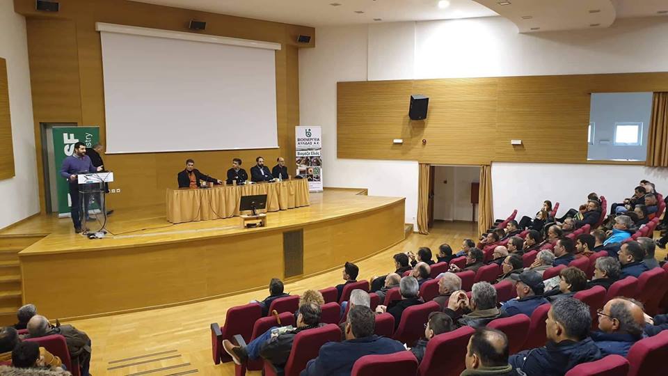 Στην Ημερίδα για το ελαιόλαδο και την ελιά μίλησε ο Φάνης Σπανός