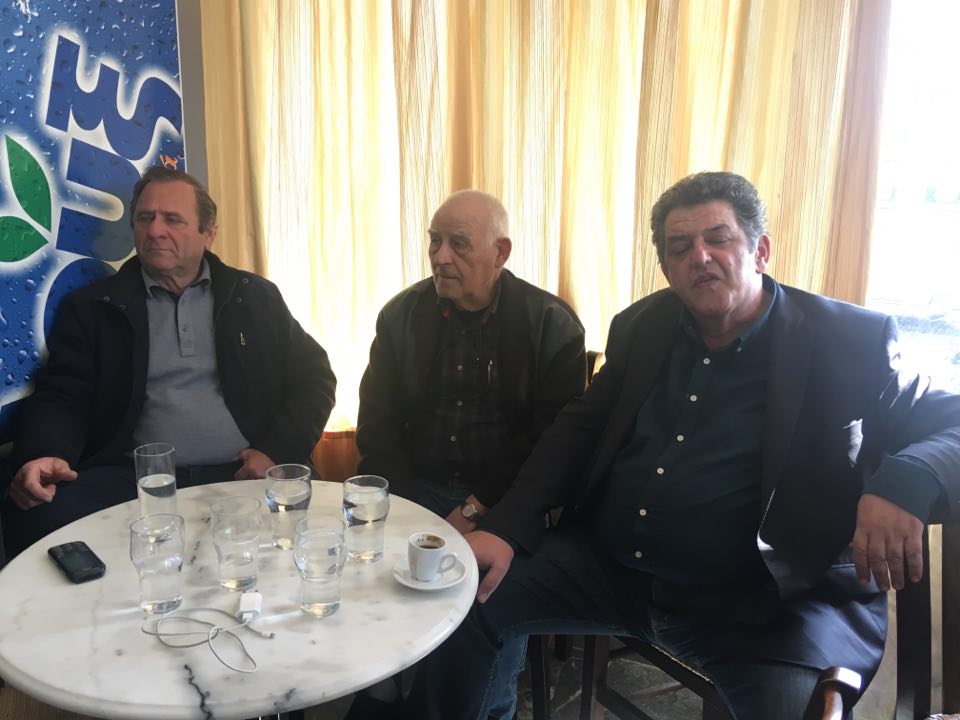 Στην κοπή πίτας του Αθλητικού Ομίλου Μαρμαρίου ο Χατζηνικολής