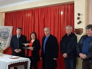 Ο Κώστας Μαρκόπουλος στην εκδήλωση του Πολιτιστικού Συλλόγου Αγ. Ιωάννη Αλιβερίου