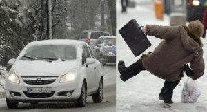 Παγωμένοι δρόμοι: Συμβουλές της ΕΛ.ΑΣ. προς οδηγούς και πεζούς