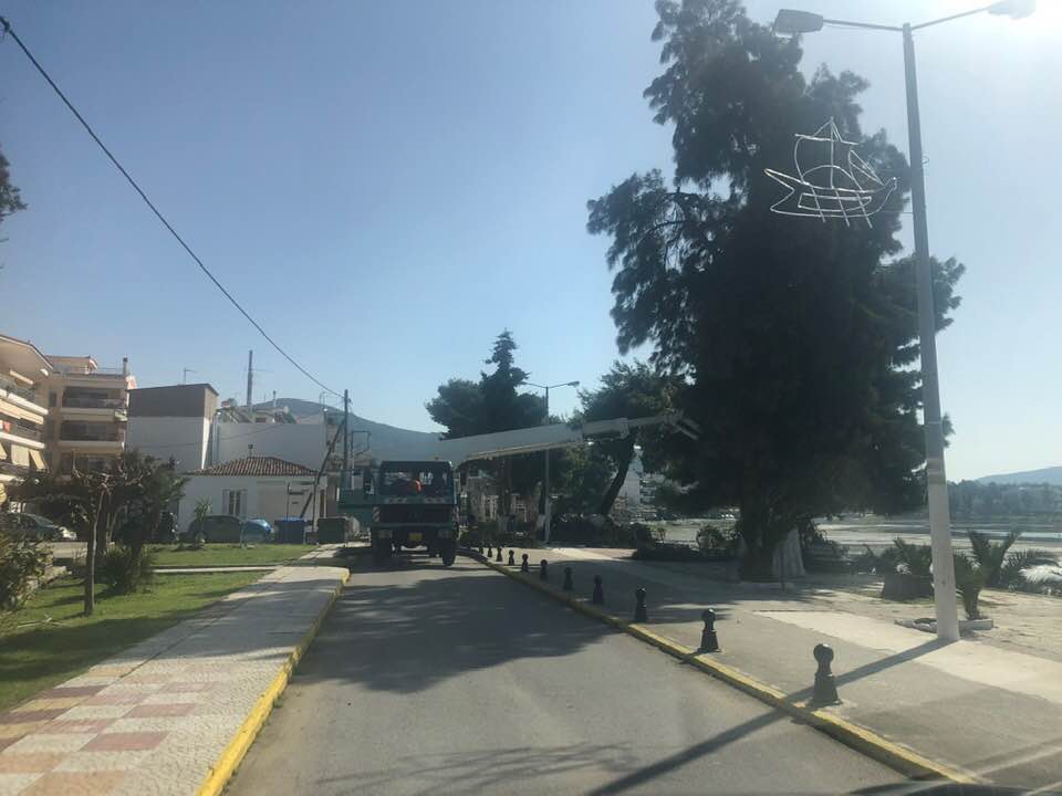 Νικόλαος Γωργαλάς: Άρχισε το κλάδεμα δέντρων στη Ν.Αρτάκη-ΦΩΤΟ