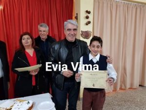 Δίπλα στον Πολιτιστικό Σύλλογο Αγ. Ιωάννη Αλιβερίου ο Σίμος Κεδίκογλου