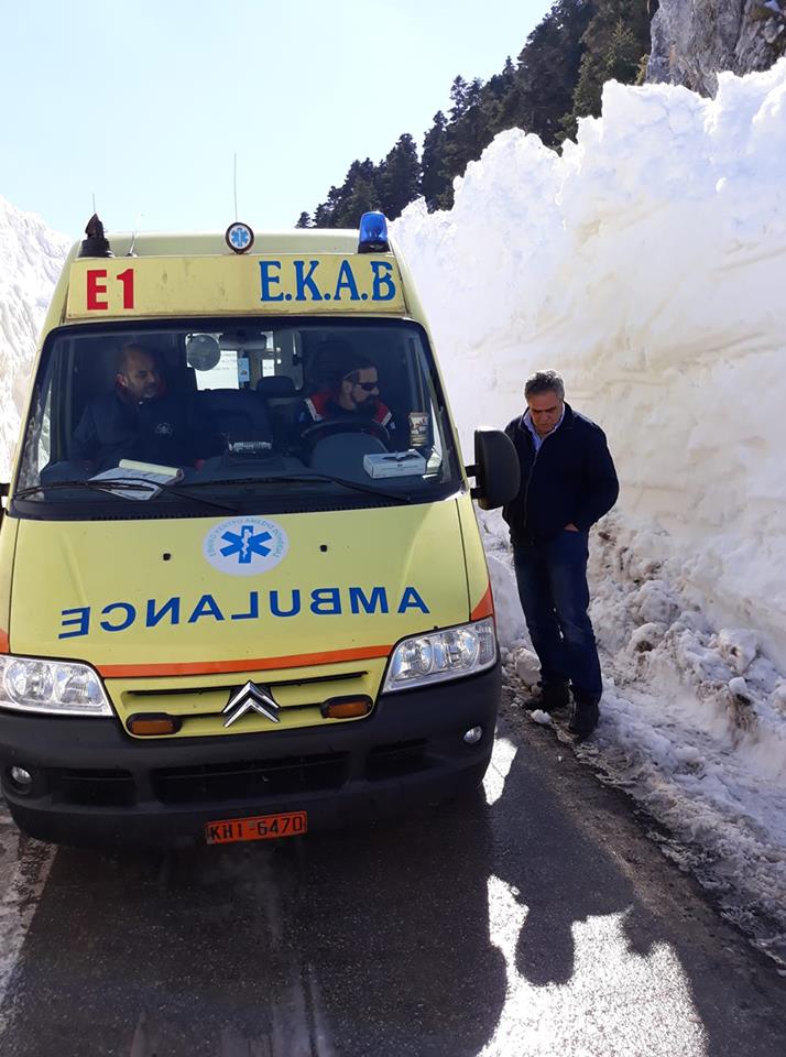 Το ΕΚΑΒ Εύβοιας είναι παντού!