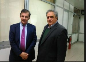 Στα Ψαχνά ο Πρύτανης του Πανεπιστημίου κ. Δημόπουλος