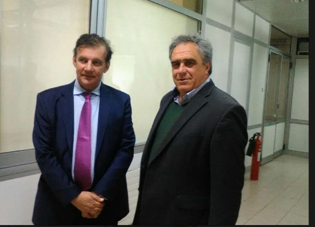 Στα Ψαχνά ο Πρύτανης του Πανεπιστημίου κ. Δημόπουλος