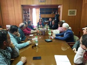 Ο Γιάννης Μουζάλας Υποψήφιος Ευρωβουλευτής, στο Επιμελητήριο Εύβοιας