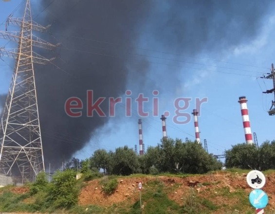 Ηράκλειο: Γενικό μπλακ άουτ – Φωτιά σε υποσταθμό της ΔΕΗ στα Ληνοπεράματα-ΦΩΤΟ