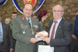 Στην τελετή της Διοίκησης της Σχολής Πεζικού ο Δήμαρχος Χαλκιδέων Χρήστος Παγώνης