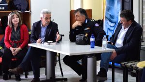 Επίσκεψη του Δημήτρη Αναγνωστάκη σε Φορείς της Φθιώτιδας