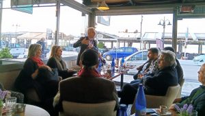 Ο Δημήτρης Αναγνωστάκης επισκέφτηκε Καμένα Βούρλα και Αγ. Κωνσταντίνο
