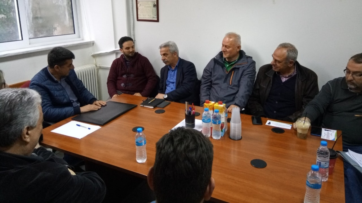 Συνάντηση του Δημήτρη Αναγνωστάκη με Συλλόγους και επίσκεψη στη Στυλίδα