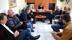 Επίσκεψη του Δημήτρη Αναγνωστάκη σε Υπηρεσίες και Φορείς στη Λαμία-ΦΩΤΟ