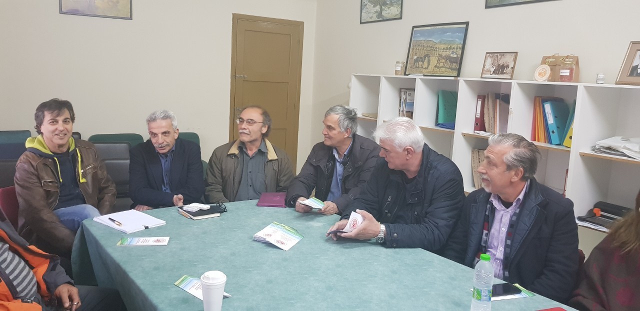 Ο Δημήτρης Αναγνωστάκης στον Ορχομενό Βοιωτίας