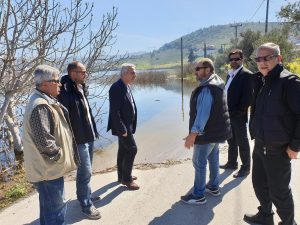 Συμβολή της «Στερεά Υπεροχής» στην αντιμετώπιση του προβλήματος, στις πλημμυρισμένες περιοχές της Χαλκίδας
