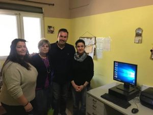 Δωρεά Μπαρούτα ο ηλεκτρονικός υπολογιστής στη Μονάδα Ψυχοκοινωνικής Αποκατάστασης του Γ.Ν.Χαλκίδας, “Ξενώνας Νέας Λαμψάκου”