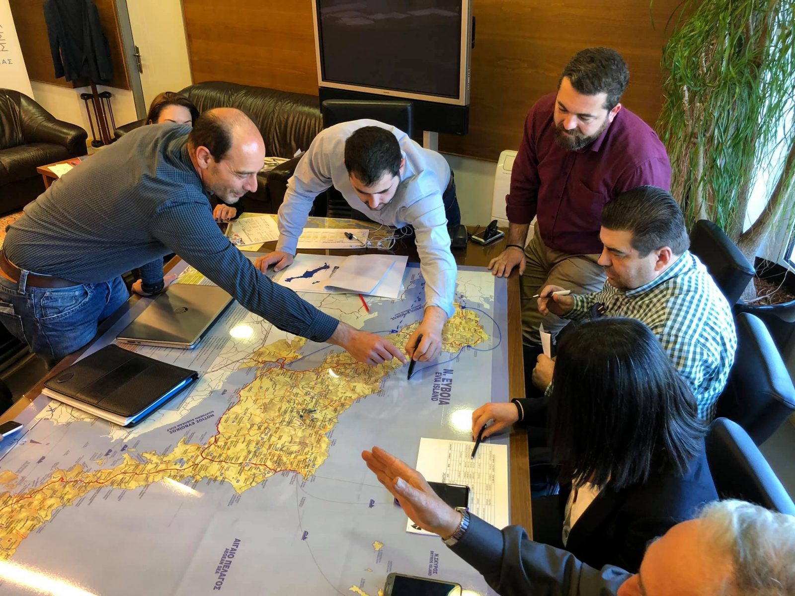 Σύσκεψη για την «Εύβοια Regatta 2019» υπό το Φάνη Σπανό