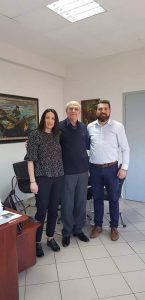 Συνάντηση με Μπουραντά είχε ο πρόεδρος του Σ.Α.Μ.Ε.Ε.