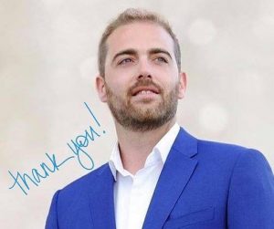 Ευχές με μηνύματα στήριξης στον αντιδήμαρχο Κύμης