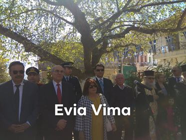 Εορτασμός της 25ης Μαρτίου στο Αλιβέρι-ΦΩΤΟ