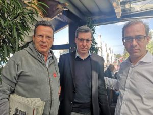 Τα είπε με τον Κύρτσο στη Χαλκίδα ο Μαρίνος