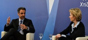 Γερμανίδα υπουργός Άμυνας σε Μητσοτάκη: Είσαι ο επόμενος πρωθυπουργός της Ελλάδας