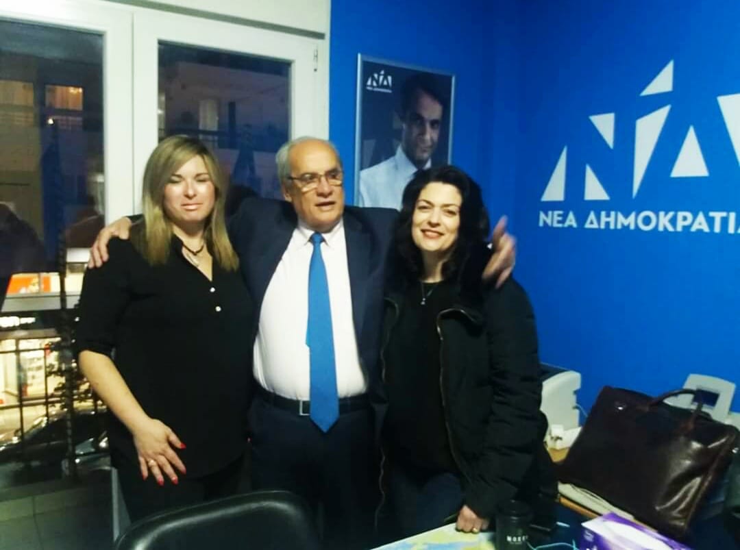 Στη Χαλκίδα ο υποψήφιος Ευρωβουλευτής της Νέας Δημοκρατίας Βασίλης Μιχαλολιάκος