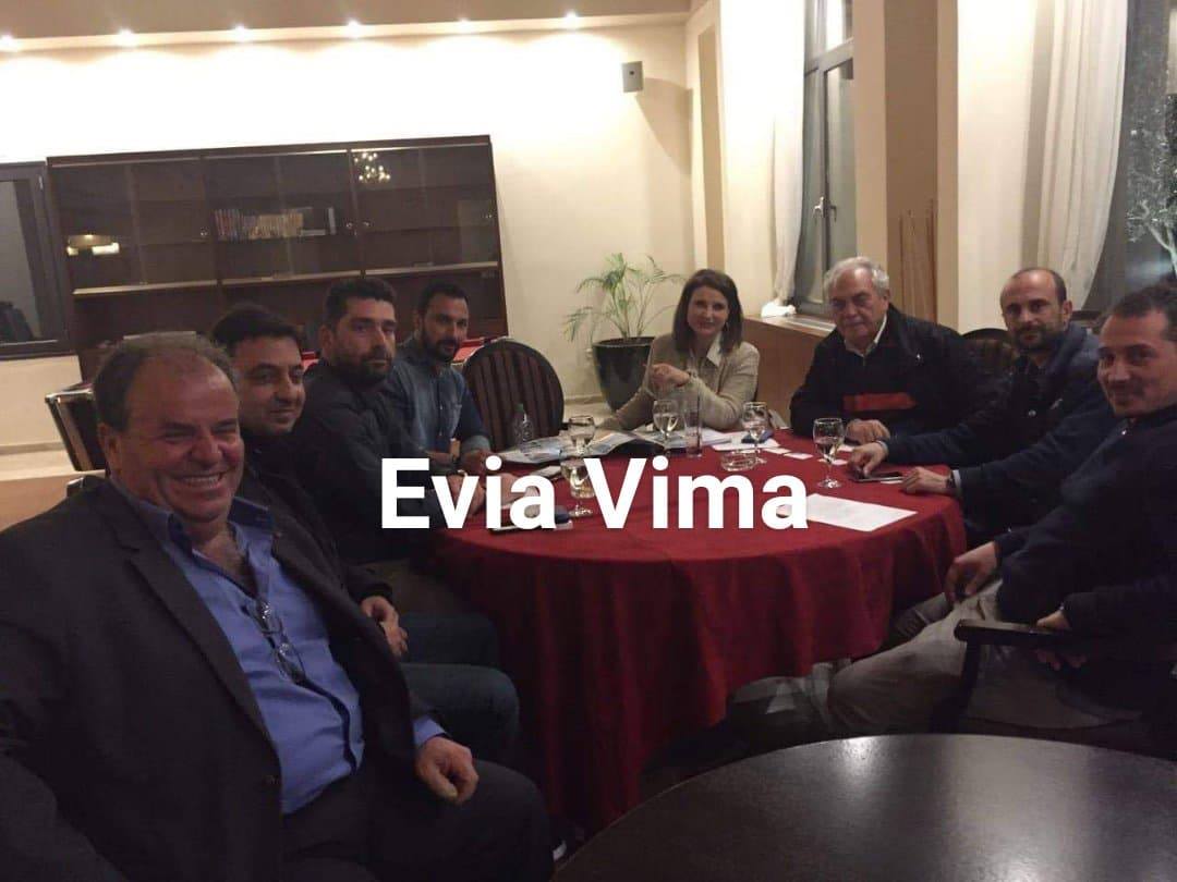 Στην Κύμη η Κατερίνα Μπατζελή