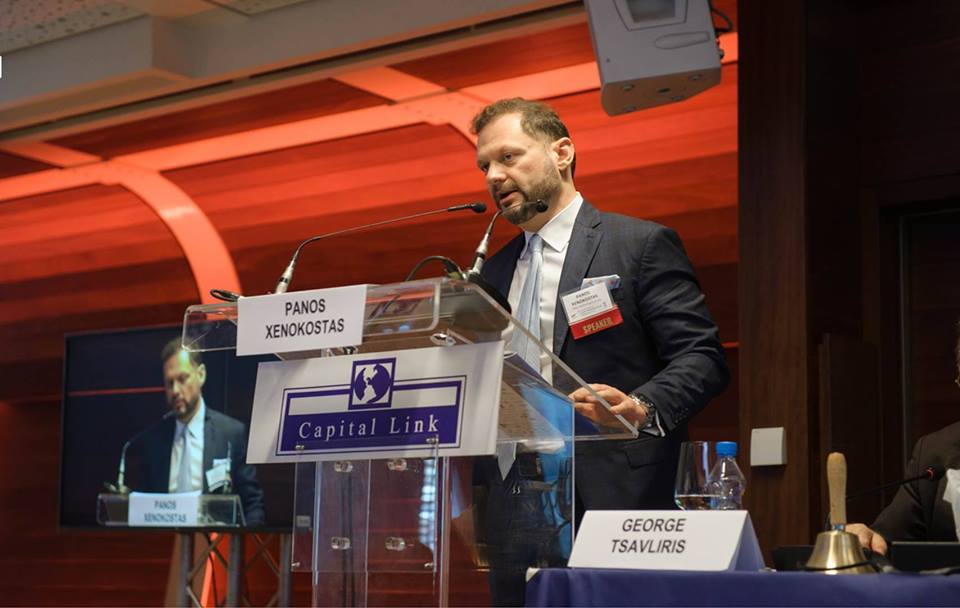 Ο Πάνος Ξενοκώστας στο κολούμπια Plaza Hall, στη Λεμεσό