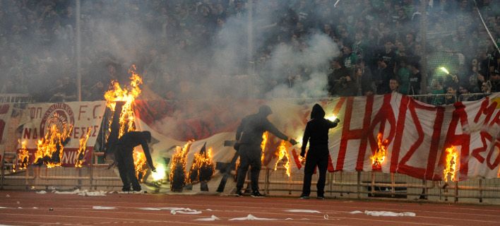 Μπροστά σε βαριά τιμωρία ο Παναθηναϊκός για τη διακοπή του ντέρμπι