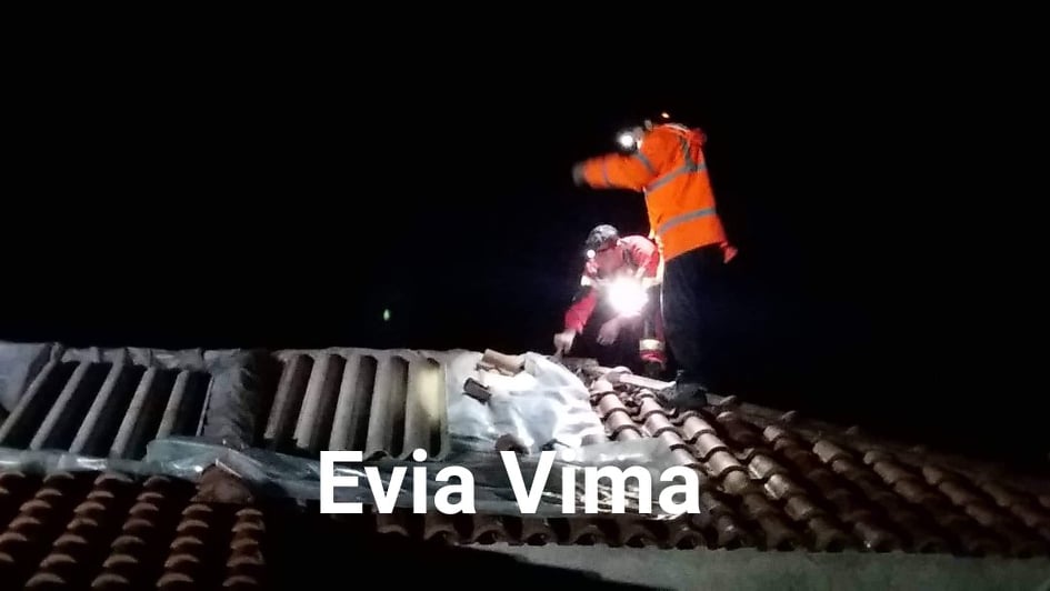 Έσβησε η φωτιά που ξέσπασε σε σπίτι στον Άγιο Ιωάννη Αλιβερίου-ΦΩΤΟ