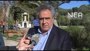 Στα Χανιά για την αξιολόγηση των γεωλογικών και μετεωρολογικών φαινομένων ο Ψαθάς
