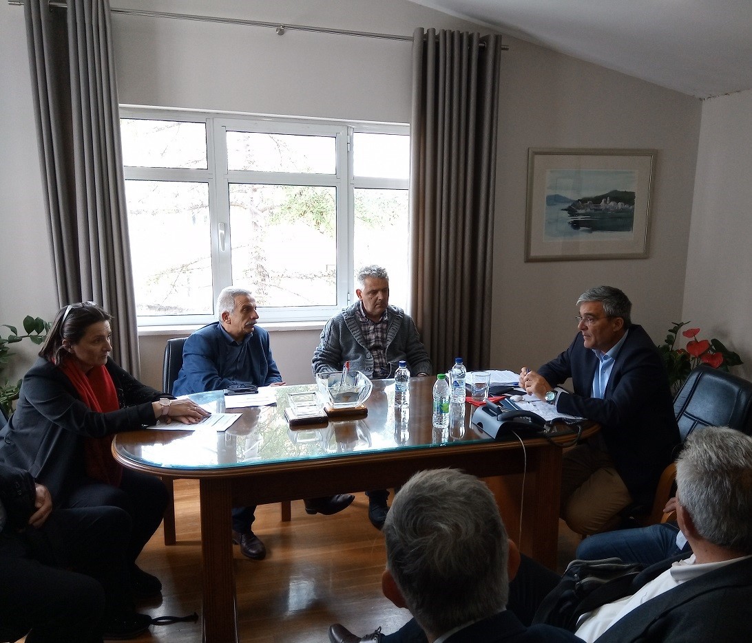 Επίσκεψη του Δημήτρη Αναγνωστάκη σε ΕΑΒ – Σύνδεσμο Βιομηχάνων Στερεάς – Δήμο Τανάγρας