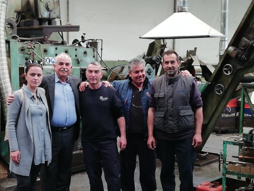 Επίσκεψη Πρατσόλη στο Αλιβέρι και στην Κύμη