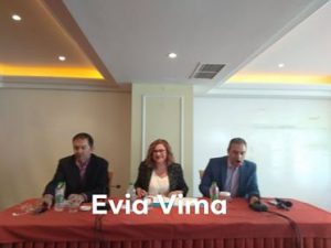 Στη Χαλκίδα η Ευρωβουλευτής και υποψήφια  Ευρωβουλευτής  Μαρία Σπυράκη-ΦΩΤΟ