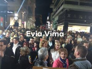 Πλήθος κόσμου στα εγκαίνια του εκλογικού κέντρου του συνδυασμού ΛΥΣΗ ΤΩΡΑ του Βασίλη Καθαροσπόρη- ΦΩΤΟ